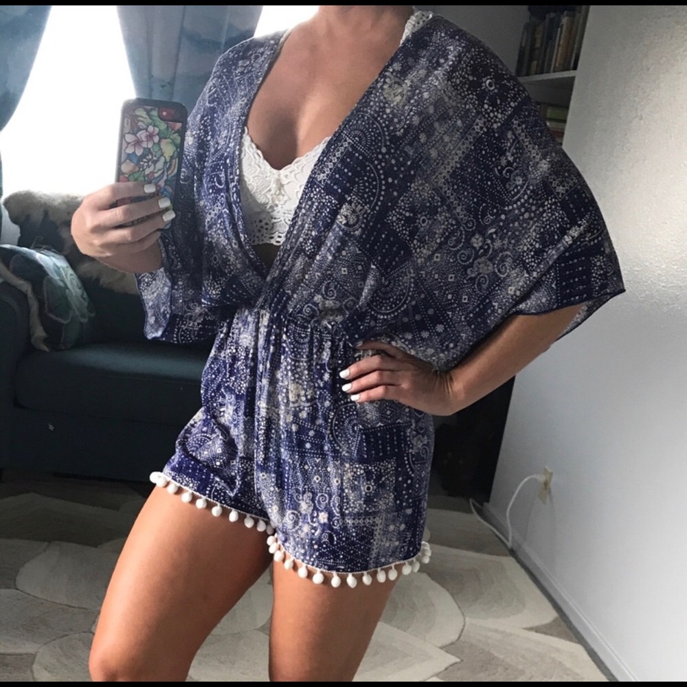 Romper cover up